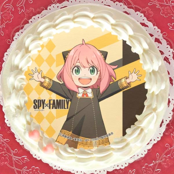 スパイファミリー 誕生日ケーキ お菓子 アーニャ ロイド ヨル Spy Familyフォージャー家のスイーツ お取り寄せスイーツの世界