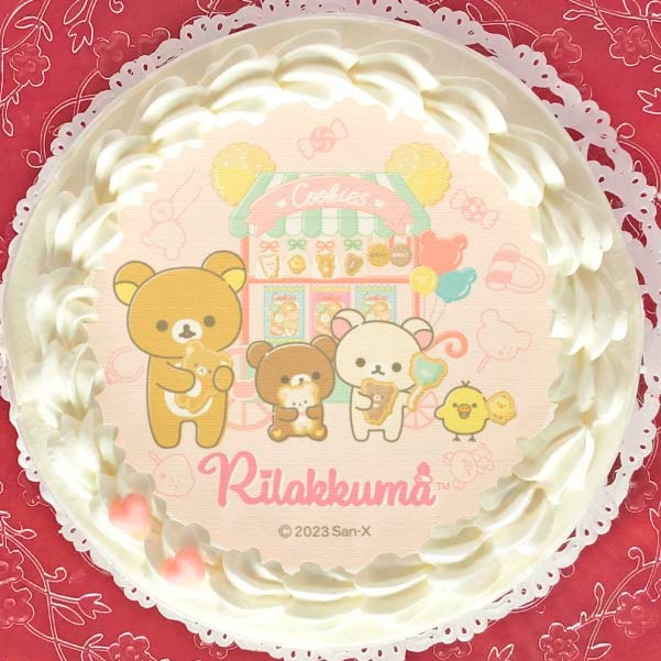 リラックマ コリラックマ ぬいぐるみ 福岡パルコ店3周年記念 バースデーケーキ コリラックマの20周年をお祝い！「KORILAKKUMA 20th ANNIVERSARY